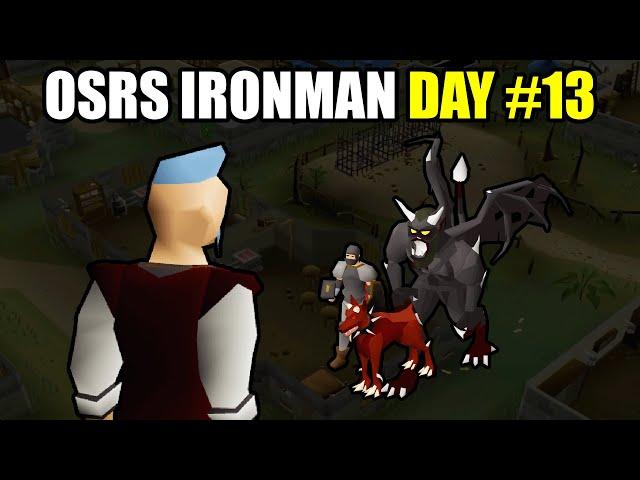 This Is DAY 13 of Playing an IRONMAN on OSRS