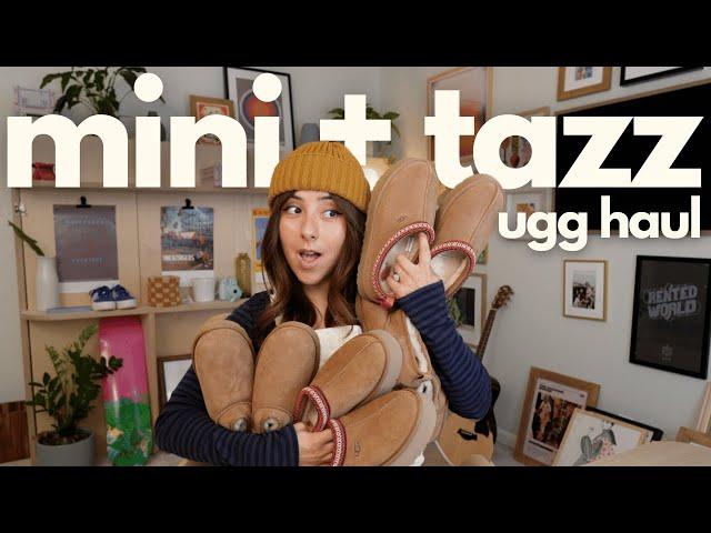 ultra mini + tazz uggs: women vs kids comparison haul