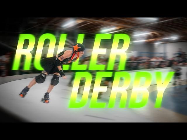 Banked Track Roller Derby with the Doomsday Valkyries