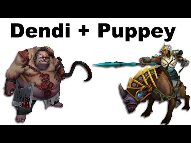 Dendi Pudge Puppey Chen fountain hooking - NaVi vs TongFu - Dota 2 #ti3