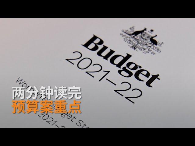 澳洲联邦预算案2021：两分钟读完预算案重点 | SBS 中文