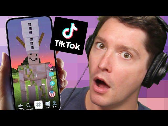 Minecraft TikToks TESTED, What Really Works?!