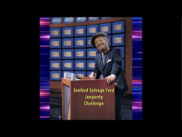 Sanford and Son Jeopardy Game Show Challenge