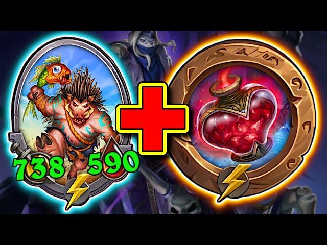 This Combo is So Dumb… | Hearthstone Battlegrounds