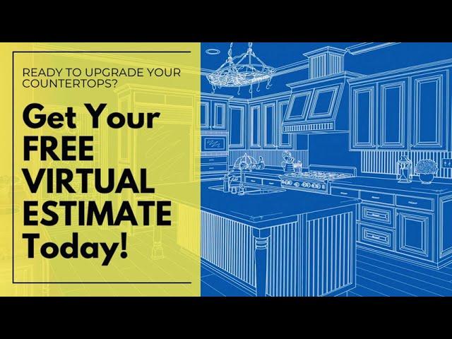 Ready to upgrade your countertops? We are the best in town! Get your free virtual estimate!