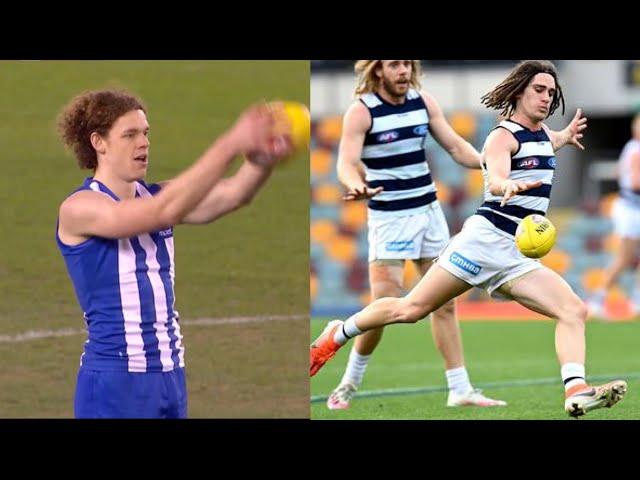 AFL UNUSUAL KICKING STYLES