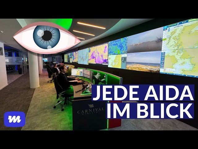 AIDA-Kapitäne immer unter Beobachtung! Hinter den Kulissen des Fleet Operations Centers in Hamburg