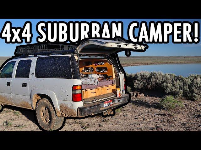 Vanlife in a SUBURBAN?? From Mom Car to Overlanding & Camping Beast!