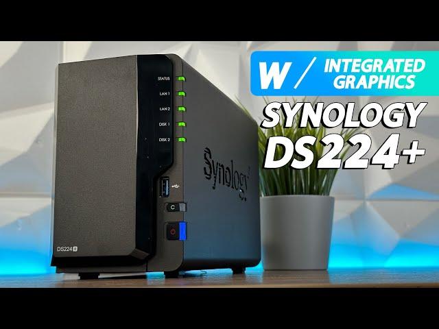 Synology DS224+ 2-BAY NAS - FULL SUPPORT FOR DSM 7.2!