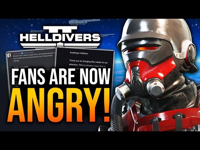 Helldivers 2 - Patch NEWS, Fans Upset & DEV Update!