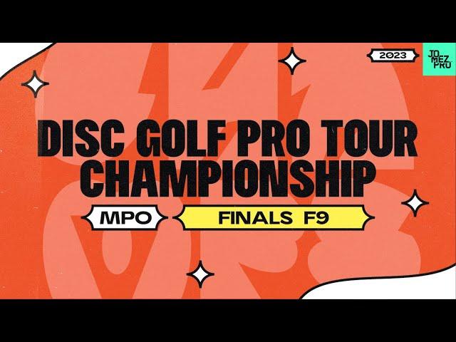 2023 Disc Golf Pro Tour Championship |MPO FINALF9| Wysocki, Klein, Hammes, Robinson| Jomez Disc Golf