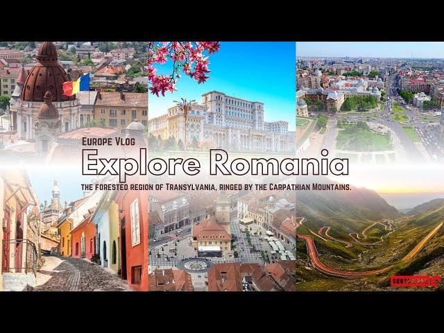 Explore Romania I Europe I Europe Vlog I 4K with Relax & Calm Music I Travel with FSV