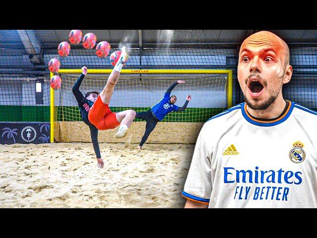 EPISCHE FALLRÜCKZIEHER FUßBALL CHALLENGE *Beach Soccer*