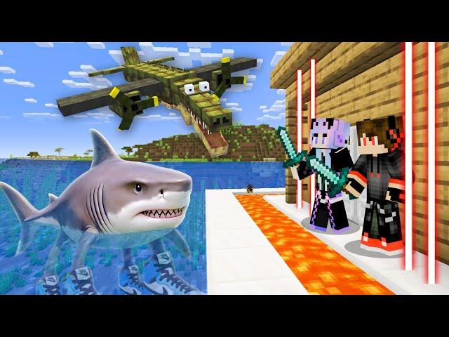 ITALIAN BRAINROT vs SAFEST SECURITY BASE In Minecraft!