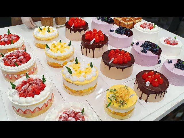 Satisfying Cake Making Video  |  5 Kinds of Cakes - Korean Food [ASMR]