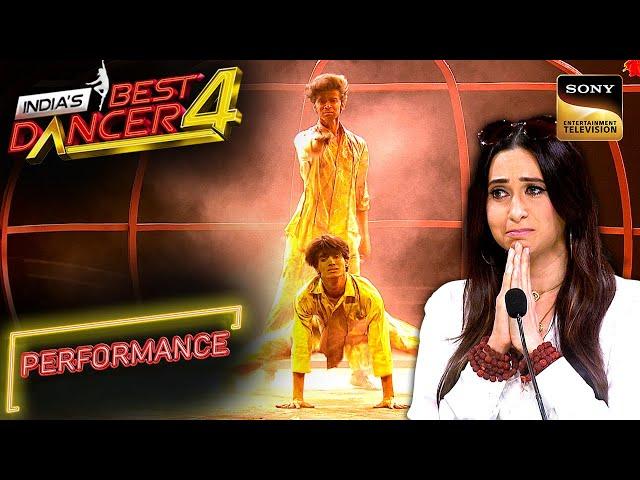 India's Best Dancer S4 | 'Lag Ja' पर Harsh के Emotional Act ने दिए Judges को Goosebumps| Performance