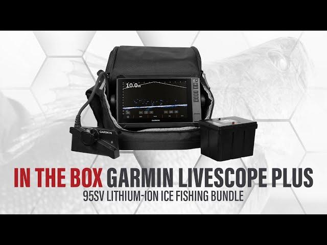 Garmin Livescope Plus LI Ice Bundle Unboxing