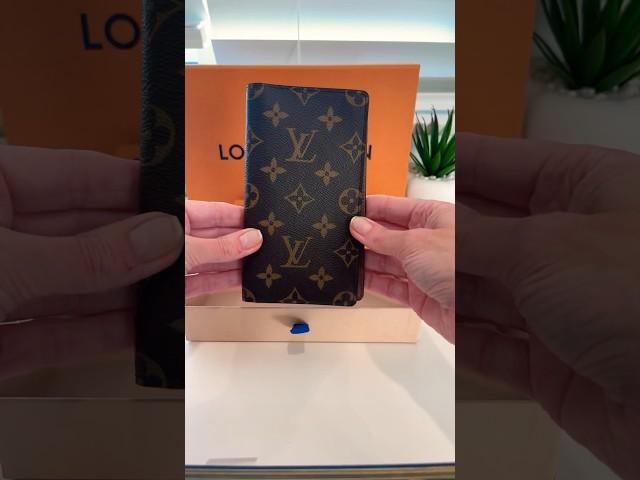 Unboxing Louis Vuitton Pocket Agenda Cover  #louisvuitton #pocketagendacover #luxury #lv #agenda