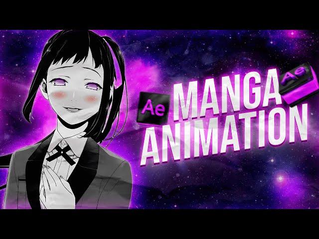 How to Animate Manga on After Effects | Complete Tutorial