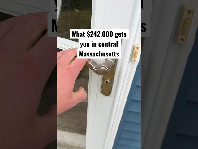 What $242,000 gets you in central Massachusetts #shorts #homebuying #homebuyers