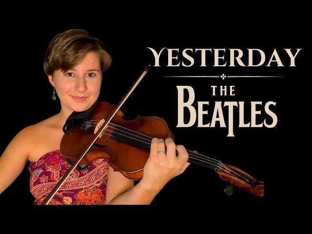 "Yesterday" the Beatles - Violin & Guitar cover