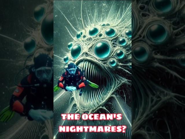 Scariest Monsters In The Sea! Ungodly Creatures #ocean #fish #giantsquid #kraken