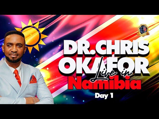 NAMIBIA  2024 THE LIMIT BREAKER WITH DR. CHRIS OKAFOR || DAY 1 || 29TH OCT. 2024!