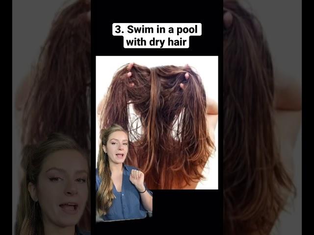 Number 4 is my biggest NO no  #trichologist #haircare #haircaretips #healthyhair #hairloss #shorts