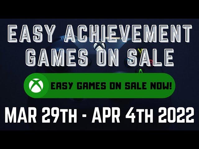 Easy Achievement Games On Sale This Week #Xbox