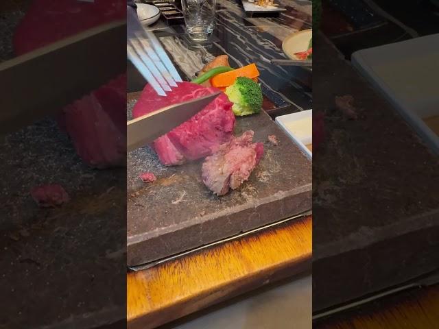 stone grill #beefsteak #food