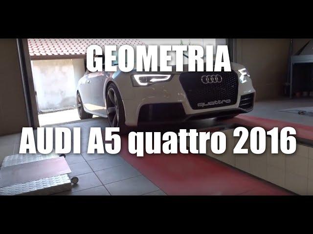 GEOMETRIA AUDI A5 quattro 2016 SPEED SERWIS WOŁOWICE