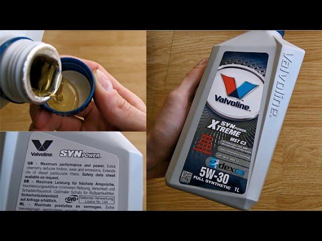 Valvoline SynPower Xtreme MST 5W30 original product show