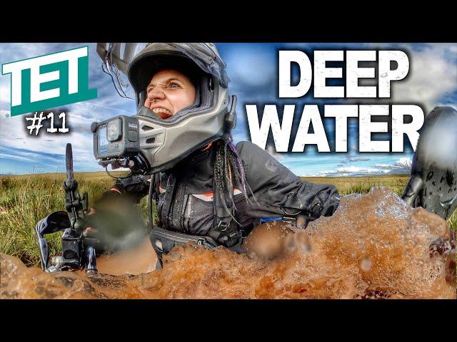 SHE NEARLY DROWNED HER MOTORBIKE! Ep.11