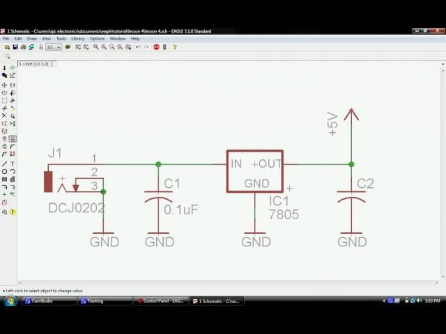 Cadsoft EagleCad Tutorial Lesson 4