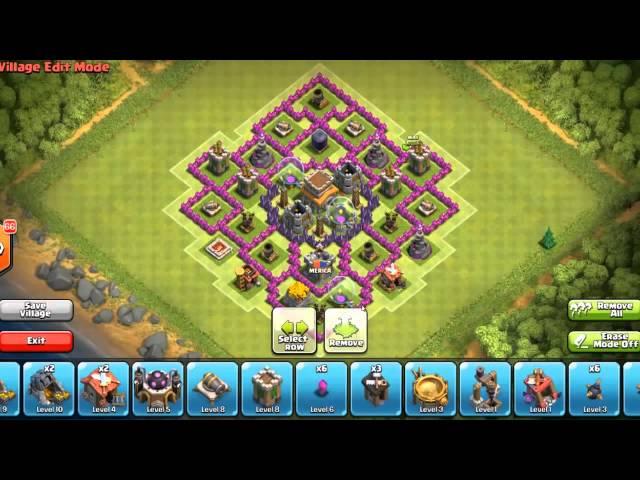 Clash Of Clans   Town Hall Level 8   Trophy Base Defense   Speed Build