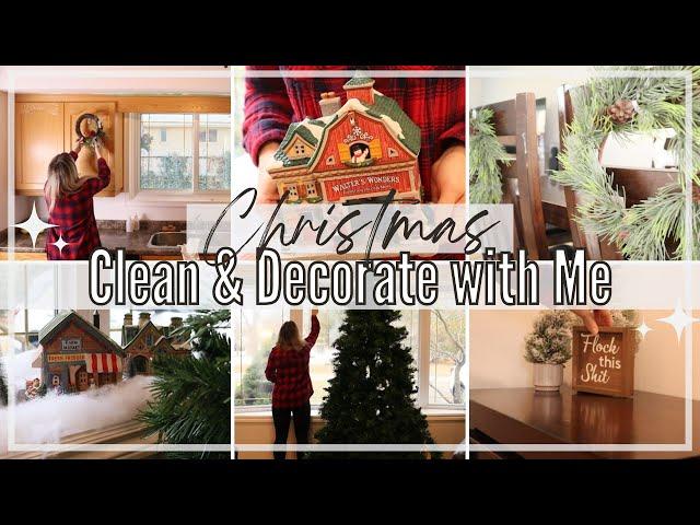 NEW! 2023 CHRISTMAS CLEAN AND DECORATE WITH ME | MINIMAL SIMPLE TRADITIONAL CHRISTMAS DECORATING