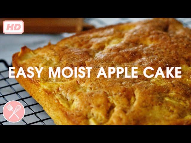 Easy Moist Apple Cake