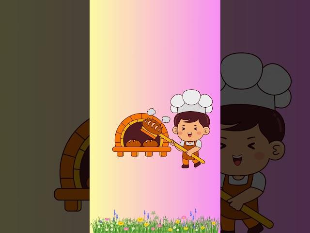 Nursery rhymes for children - Pat-a-Cake | #kidsrhymes #kidspoem #nurseryrhymes #shorts