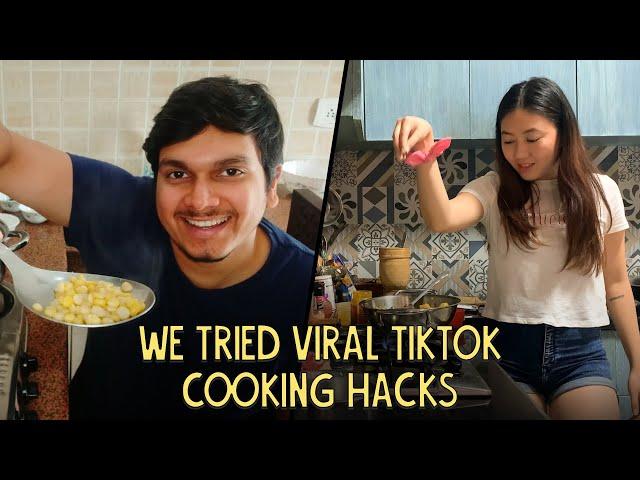 We Tried Viral TikTok Cooking Hacks | Made From Home | Ok Tested