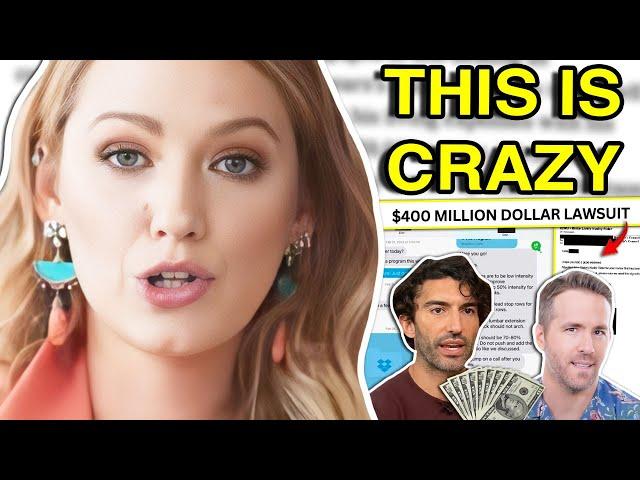 BLAKE LIVELY SUED FOR $400M (justin baldoni lawsuit details)