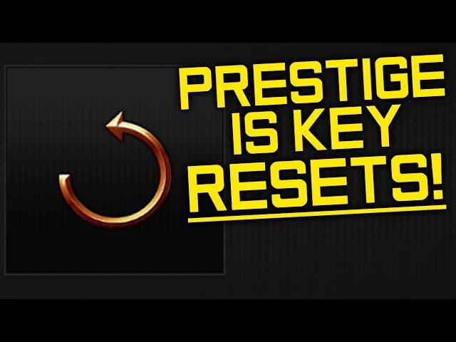 Prestige is Key RESETS HIS STATS!