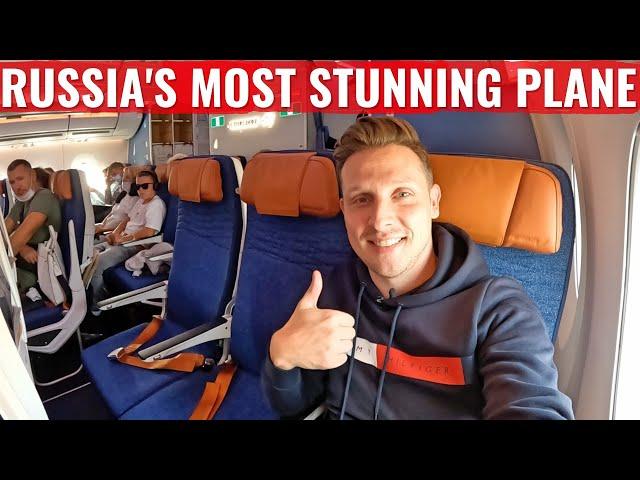 RUSSIA'S MOST BEAUTIFUL PLANE - AEROFLOT TO MOSCOW!