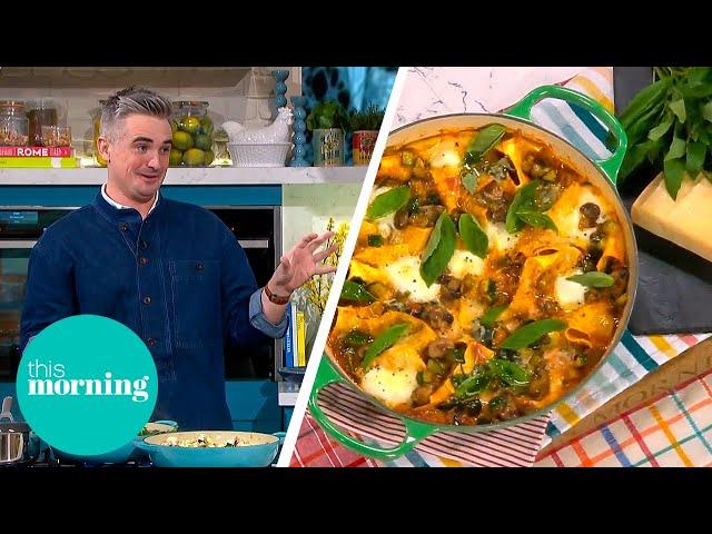 Donal Skehan’s Quick and Easy One-Pan Vegetable Lasagne | This Morning