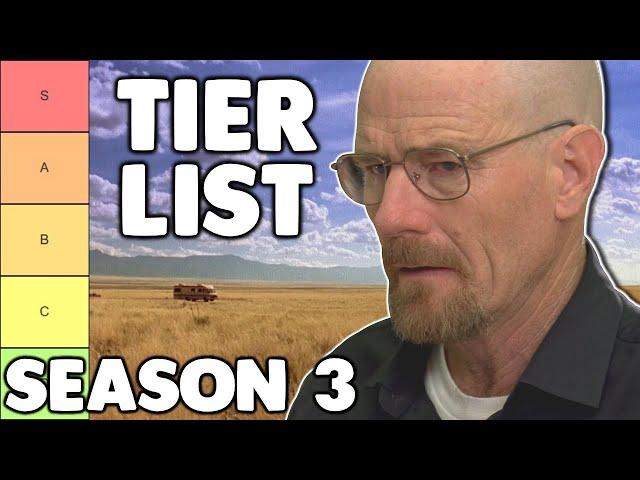 Breaking Bad Season 3 TIER LIST Retrospective & Recap