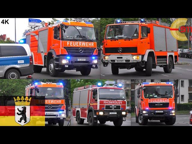 [BERLIN] Tanklöschfahrzeuge | Tanker of the Berlin Fire Department | Berliner Feuerwehr compilation