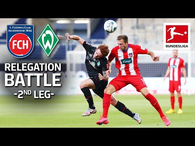 1. FC Heidenheim 1846 vs. SV Werder Bremen – Last Minute Relegation Playoff Drama