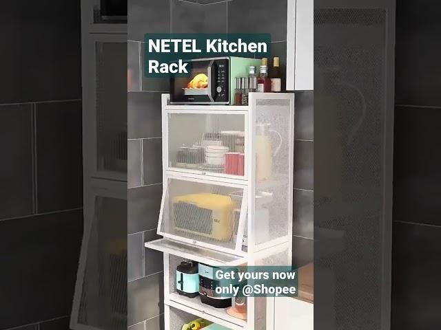 NETEL Kitchen Rack  #kitchen #organizer #dishrack Shopee link here: https://goeco.mobi/NoJmry75