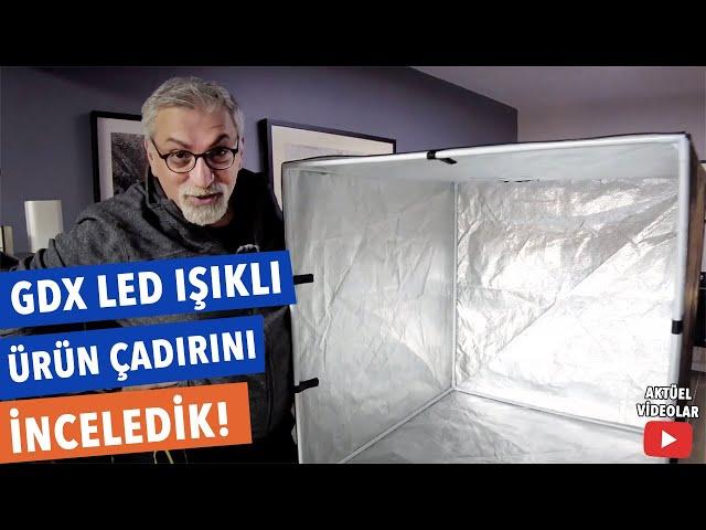 Ürün İnceleme / GDX Led Işıklı Ürün Çekim Çadırı