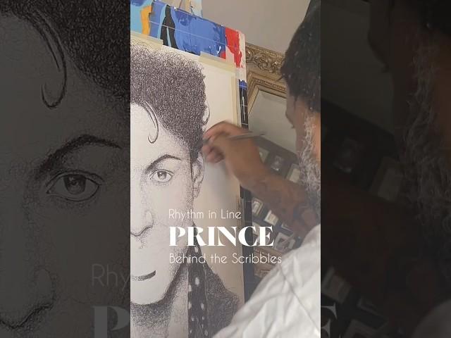 Watch this come alive in my scribble tribute to the Purple One himself — PRINCE. #art #price #fyp