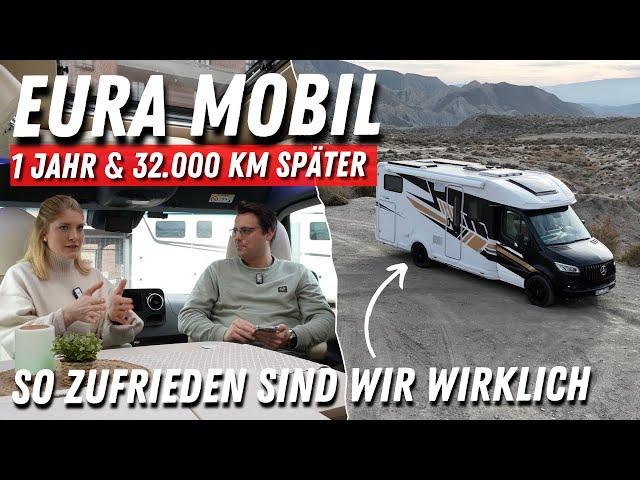 32.000km & 1 Jahr später ️ So zufrieden sind wir wirklich mit dem Eura Mobil Profila PT 726 EF